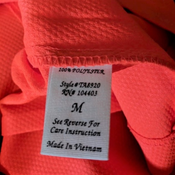 Orange belly Peek-A-Boo top - Picture 8 of 8